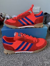 Adidas Marathon TR UK11 Rare 2019 Size? Exclusive Trainers Red/orange/blue Used