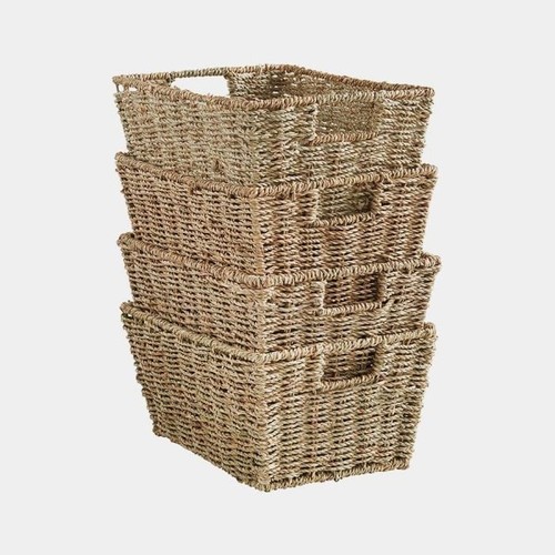 Vonhaus seagrass storage - vonhaus,