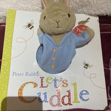 Peter Rabbit ( Beatrix potter)Let's Cuddle Puppet Story Book Kids Childrens Baby