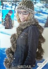 Sirdar Bigga/Foxy Scarf and