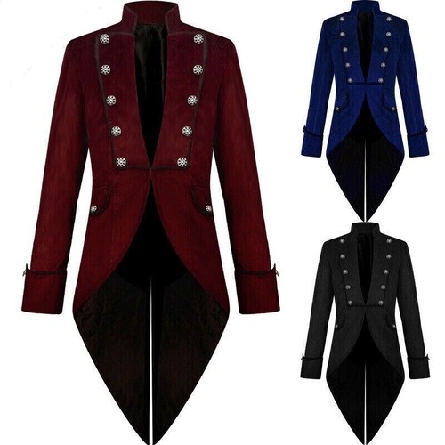Mens medieval steampunk coat - mens,