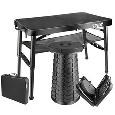 ZTMT Folding Table and Stool