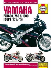 Yamaha FZR600, 750 & 1000