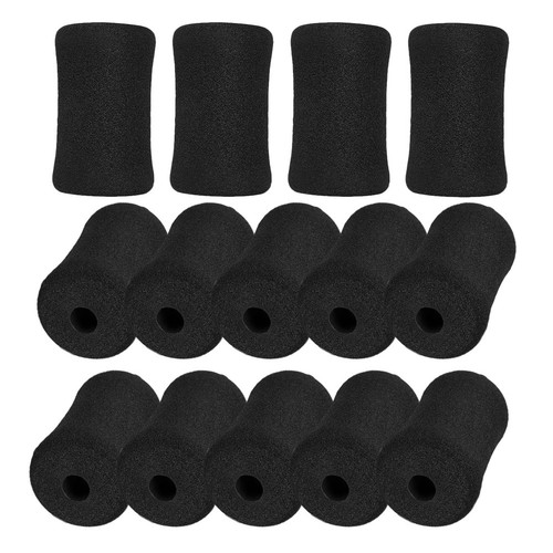 15pcs black sponge covers for - black,