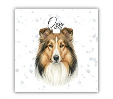 Sheltie Personalised Fridge