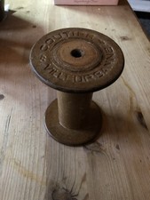 Antique French Coutier Villeurbanne Large Cotton Reel