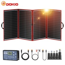Foldable 300W Solar Power Kit for Camping, Hiking, and Outdoor Backpacking Trips