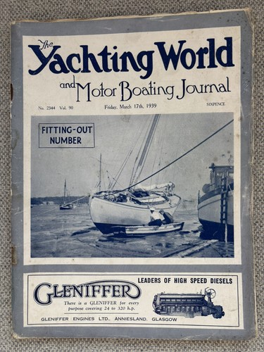 Vintage yachting magazine the - vintage, magazine.