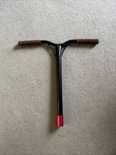 Y Scooter Bars With HCI Compression Clamp, With Also Grips And Bar Ends
