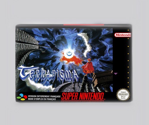 Terranigma snes 2 x3 - snes,