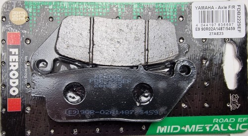 Ferodo rear brake pads victory - rear,