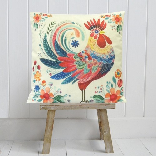 Mexican chicken cushion cover - cushion,