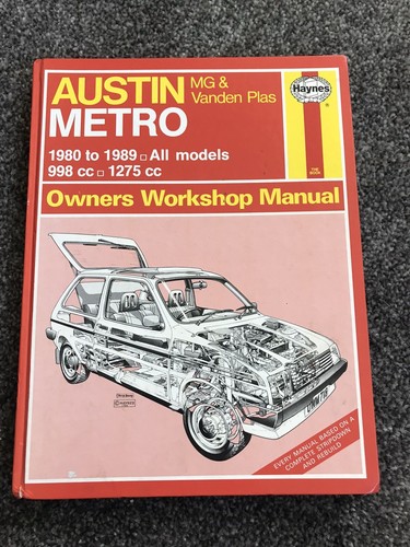 Used haynes workshop manual - haynes,