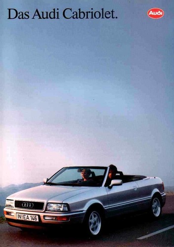 Audi convertible - b4,