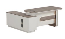 Wooden Corner Desk Office