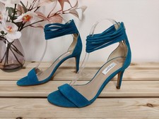 L.K. BENNETT TURQUOISE SANDALS