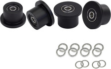 Total Gym 1700 Club Wheels/Rollers Qty for 4 Models 1000 1100, 1400, 1500, 1600,