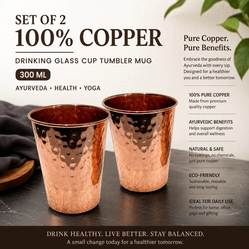 Set 100 copper drinking - 2,