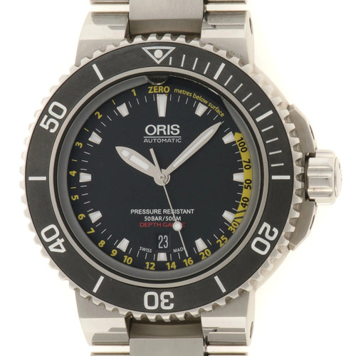 Oris watch aquis depth gauge - aquis,