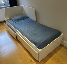 Day-bed with 2 drawers/1 mattress