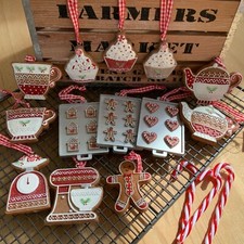 Iced resin gingerbread - resin,