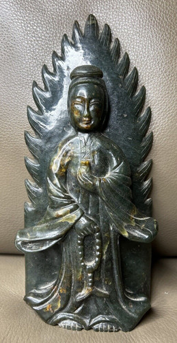 Antique chinese carved - 8.5",
