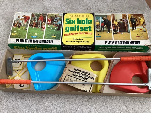 Vintage 1972 wembley six hole - vintage,