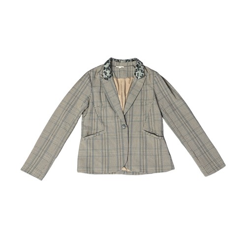 Mystree plaid cheetah print - cheetah,