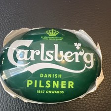 Carlsberg Oval Fisheye Badge