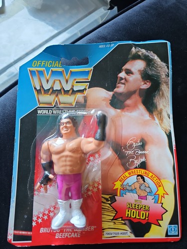 Wwf hasbro moc brutus - hasbro,