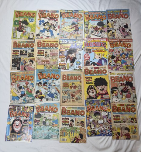 20x beano comics bundle - comics,