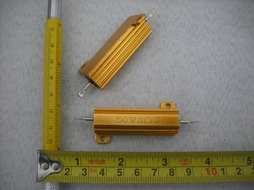 Ohm 50w dummy load resistor - 8,