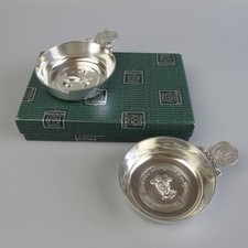 2 Tastevin Wine Tasting Cups