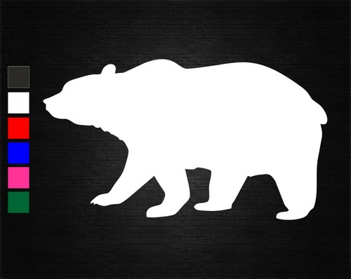 Grizzly bear animal vinyl - grizzly,