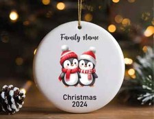 Personalised Penguin Family of