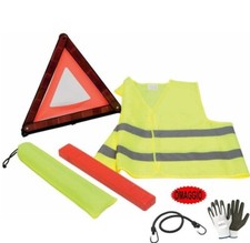 For Fiat 500L 1.6 MJT 120 CV City Cross SOS EMERGENCY ROAD KIT TRIANGLE + GI