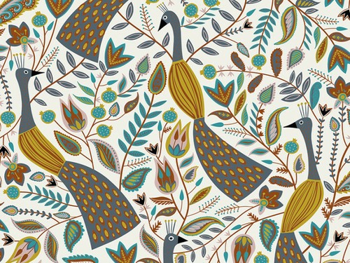 Fryetts scandi peacock mustard - scandi,