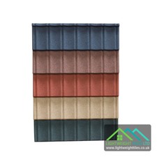 Granulated Lightweight Plastic Roof Tile Effect Conservatory Roof Garage Shed 