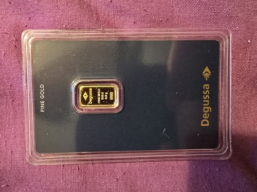 Degussa gold bar - degussa,