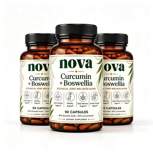 3pcs nova curcumin boswellia - nova,