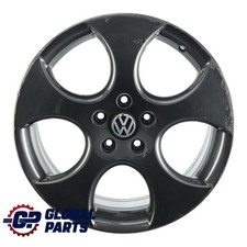 VW Volkswagen Golf Mk5 Black Wheel Alloy Rim 18" 7.5J ET:51 1K0601025BA