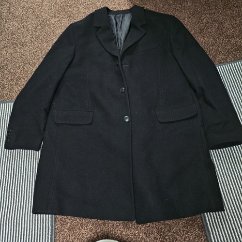 Wool cashmere coat mens - cashmere,