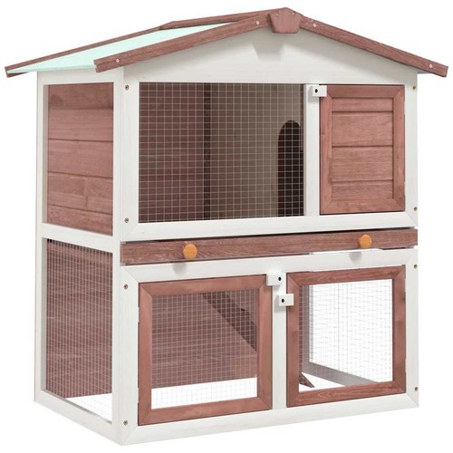 Outdoor rabbit hutch - outdoor,