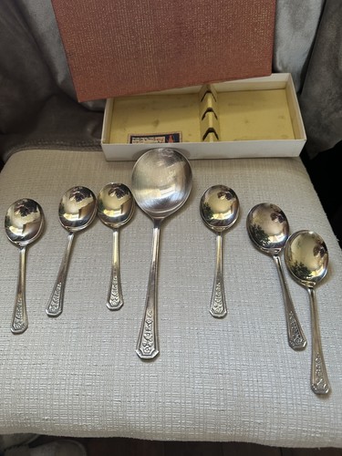 Vintage epns spoon set - epns,