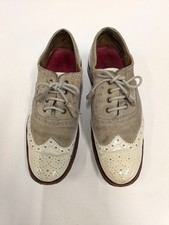 Grenson Ladies Cream And Brown
