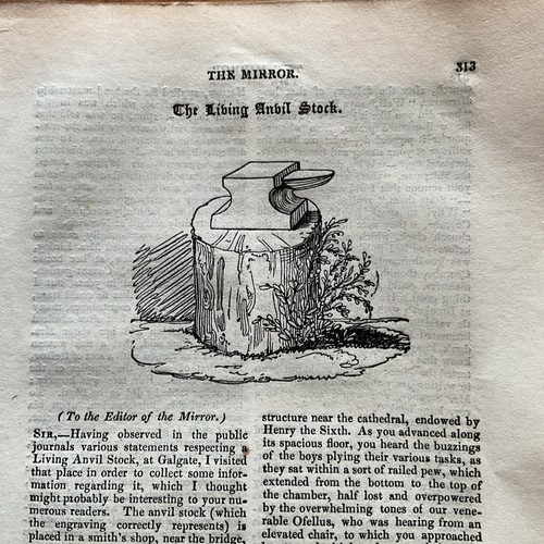 Antique print 1826 galgate - 1826,