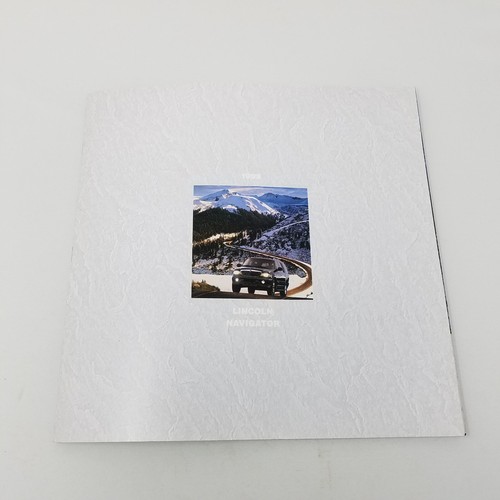 1998 lincoln navigator - 1998, booklet