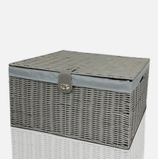 Resin Woven Basket Storage