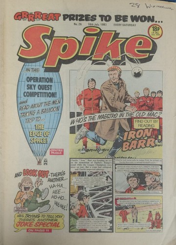 Spike comic 16 - spike, july
