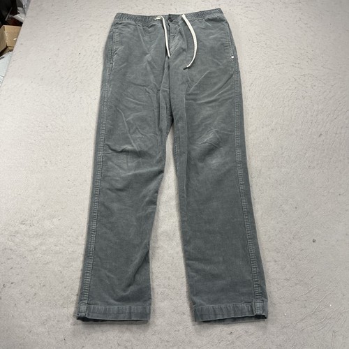 Vuori pants mens medium gray - mens,